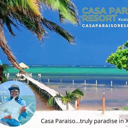 Casa Paraiso Xcalak Bagian luar foto