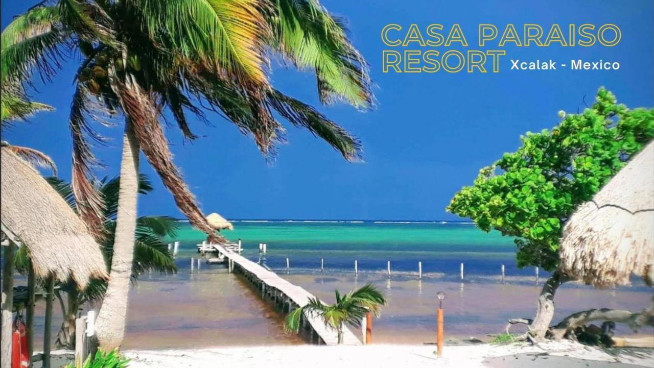 Casa Paraiso Xcalak Bagian luar foto
