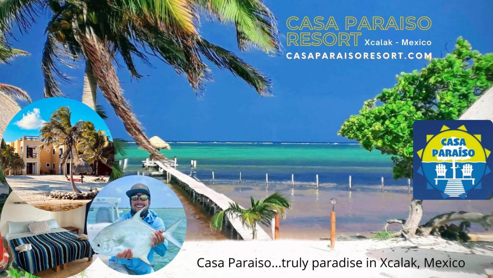 Casa Paraiso Xcalak Bagian luar foto